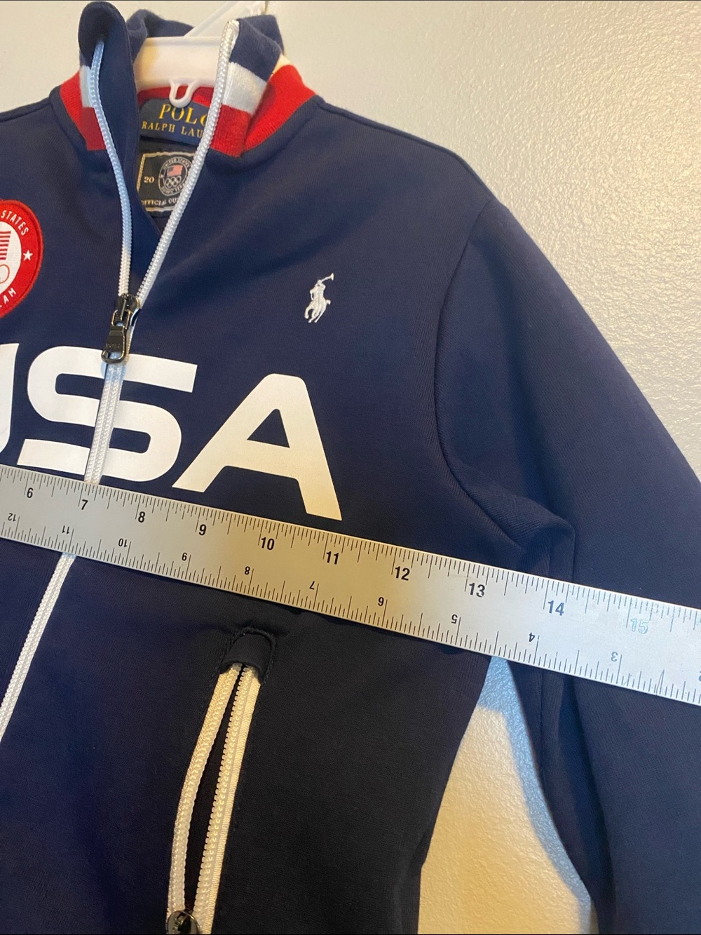 Polo Ralph Lauren 2022 USA Olympic Team Track Suit 4T Blue Full Zip Jacket Pants - Picture 8 of 16